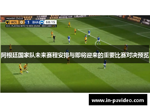 阿根廷国家队未来赛程安排与即将迎来的重要比赛对决预览